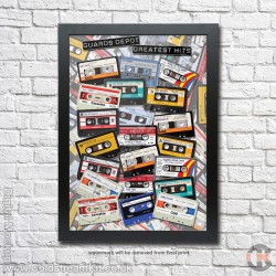 Poster Print, Guards Depot Greatest Hits, A4, A3, A2 Framed or Unframed Poster Print, Guards Depot Greatest Hits, A4, A3, A2 Framed or Unframed