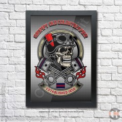 Poster Print, Grumpy Old Coldstreamer, Coldstream Guards, A4, A3, A2 Framed or Unframed Poster Print, Grumpy Old Coldstreamer, Coldstream Guards, A4, A3, A2 Framed or Unframed