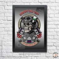 Poster Print, Grumpy Old Taff, Welsh Guards, A4, A3, A2 Framed or Unframed Poster Print, Grumpy Old Taff, Welsh Guards, A4, A3, A2 Framed or Unframed