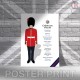 Poster Print, Coldstream Guards Regimental Information, A4, A3, A2 Framed or Unframed