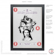 Her Majesty Queen Elizabeth II Commemorative (Personalised) Print, A4, A3, A2 Framed or Unframed (design 1) Her Majesty Queen Elizabeth II Commemorative (Personalised) Print, A4, A3, A2 Framed or Unframed (design 1)