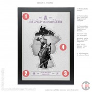 Her Majesty Queen Elizabeth II Commemorative (Personalised) Print, A4, A3, A2 Framed or Unframed (design 2) Her Majesty Queen Elizabeth II Commemorative (Personalised) Print, A4, A3, A2 Framed or Unframed (design 2)