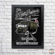 Poster Print, Heli-Bedford (Bedi-Copter), A4, A3, A2 Framed or Unframed Poster Print, Heli-Bedford (Bedi-Copter), A4, A3, A2 Framed or Unframed