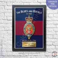Poster Print, Blues and Royals, A4, A3, A2 Framed or Unframed Poster Print, Blues and Royals, A4, A3, A2 Framed or Unframed