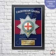 Poster Print, Coldstream Guards, A4, A3, A2 Framed or Unframed Poster Print, Coldstream Guards, A4, A3, A2 Framed or Unframed