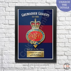 Poster Print, Grenadier Guards (Cypher), A4, A3, A2 Framed or Unframed Poster Print, Grenadier Guards (Cypher), A4, A3, A2 Framed or Unframed