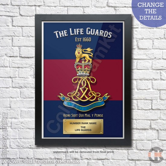 Poster Print, Life Guards, A4, A3, A2 Framed or Unframed