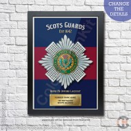 Poster Print, Scots Guards, A4, A3, A2 Framed or Unframed Poster Print, Scots Guards, A4, A3, A2 Framed or Unframed
