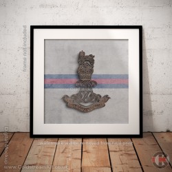 Square Poster Print, The Life Guards Cypher Insignia, Wooden Insignia Effect Print, 3 sizes Square Poster Print, The Life Guards Cypher Insignia, Wooden Insignia Effect Print, 3 sizes