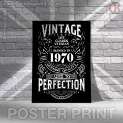 Poster Print, Vintage, Life Guards, A4, A3, A2 Framed or Unframed