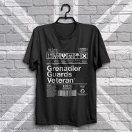 Product Information Warning, Grenadier Guards T-Shirt Product Information Warning, Grenadier Guards T-Shirt