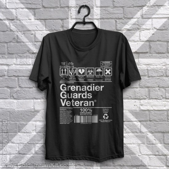 Product Information Warning, Grenadier Guards T-Shirt