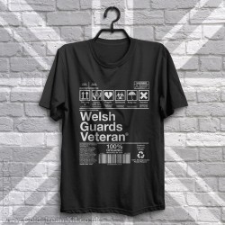 Product Information Warning, Welsh Guards T-Shirt Product Information Warning, Welsh Guards T-Shirt
