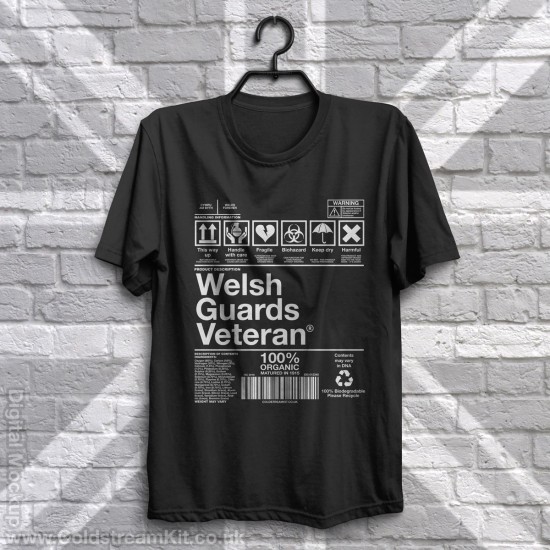 Product Information Warning, Welsh Guards T-Shirt