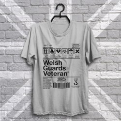 Product Information Warning, Welsh Guards T-Shirt Product Information Warning, Welsh Guards T-Shirt