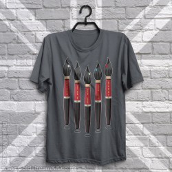 Regimental Paintbrushes, All Guards on Parade T-Shirt Regimental Paintbrushes, All Guards on Parade T-Shirt