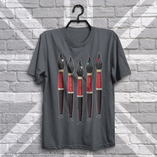 Regimental Paintbrushes, All Guards on Parade T-Shirt
