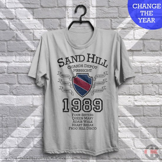 Sand Hill (The ORIGINAL) 4 Sisters Retro T-Shirt - Personalise Your Year
