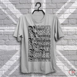 The Seven P's (7 P's) T-Shirt The Seven P's (7 P's) T-Shirt