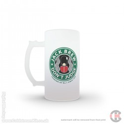 Jack Brew Beer Stein, Grenadier Guards Jack Brew,16oz Frosted Beer Stein Jack Brew Beer Stein, Grenadier Guards Jack Brew,16oz Frosted Beer Stein