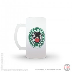 Jack Brew Beer Stein, Scots Guards Jack Brew,16oz Frosted Beer Stein Jack Brew Beer Stein, Scots Guards Jack Brew,16oz Frosted Beer Stein