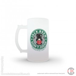 Jack Brew Beer Stein, Welsh Guards Jack Brew,16oz Frosted Beer Stein Jack Brew Beer Stein, Welsh Guards Jack Brew,16oz Frosted Beer Stein