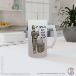 All In Stew, Range Stew, Oliver - please can I have some more, 16oz Frosted Beer Stein