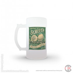 British Army Screech (design 2), 16oz Frosted Beer Stein British Army Screech (design 2), 16oz Frosted Beer Stein