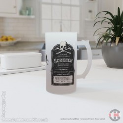 British Army Screech (design 1), 16oz Frosted Beer Stein British Army Screech (design 1), 16oz Frosted Beer Stein