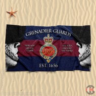 Beach Towel, Bearskins Design, Grenadier Guards (Cypher) 160cm by 80cm Beach Towel, Bearskins Design, Grenadier Guards (Cypher) 160cm by 80cm