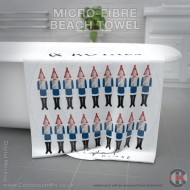 Microfibre Large Towel, The Blues & Royals at Buckingham Palace 160cm by 80cm Microfibre Large Towel, The Blues & Royals at Buckingham Palace 160cm by 80cm