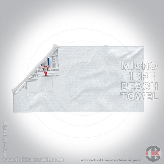Microfibre Large Towel, The Blues & Royals at Buckingham Palace 160cm by 80cm
