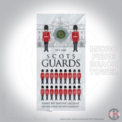 Microfibre Large Towel, Scots Guards at Buckingham Palace 160cm by 80cm