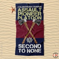 Beach Towel, Assault Pioneer Platoon Design, Coldstream Guards 160cm by 80cm Beach Towel, Assault Pioneer Platoon Design, Coldstream Guards 160cm by 80cm
