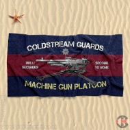Beach Towel, Machine Gun Platoon v2, Coldstream Guards 160cm by 80cm Beach Towel, Machine Gun Platoon v2, Coldstream Guards 160cm by 80cm