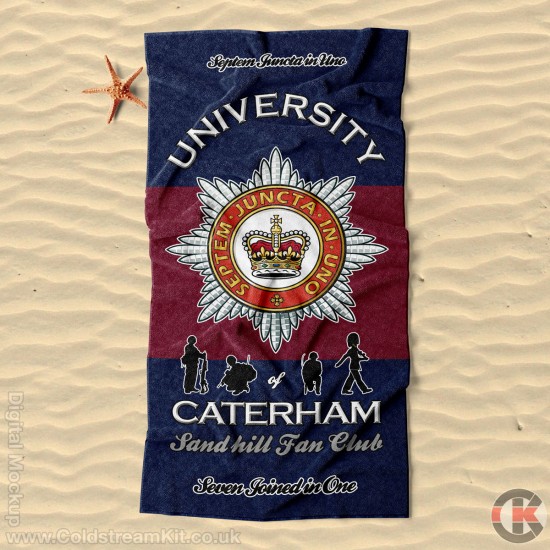 Beach Towel, University of Caterham Design, 160cm by 80cm