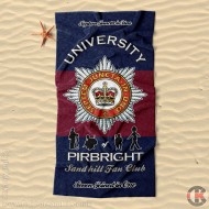Beach Towel, University of Pirbright Design, 160cm by 80cm Beach Towel, University of Pirbright Design, 160cm by 80cm