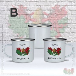 Enamel Mug - Yeovil Rugby Club (FREE Personalisation)