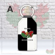 Faux Leather Rectangle Keyring - Yeovil Rugby Club (FREE Personalisation) Faux Leather Rectangle Keyring - Yeovil Rugby Club (FREE Personalisation)