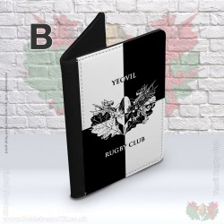 Faux Leather Passport Cover - Yeovil Rugby Club (FREE Personalisation)