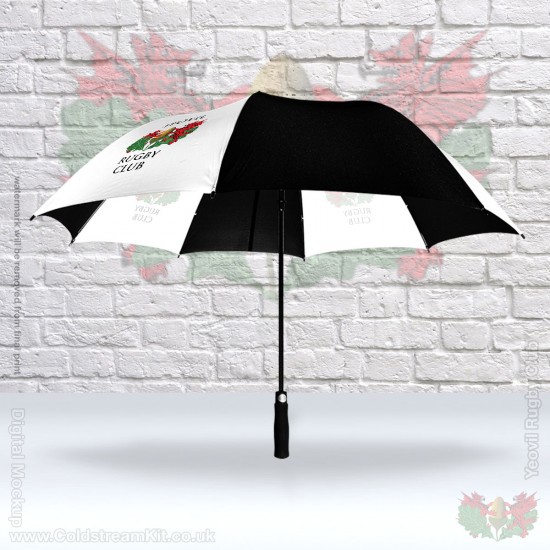 Umbrella, 152cm (w) by 89cm (h) - Yeovil Rugby Club