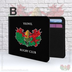 2 Fold Faux Leather Wallet - Yeovil Rugby Club (FREE Personalisation)