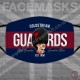Coldstream Guards Bearskin, Regimental Face Mask (Non Medical Use) - FREE POSTAGE