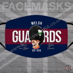 Welsh Guards Bearskin, Regimental Face Mask (Non Medical Use) - FREE POSTAGE Welsh Guards Bearskin, Regimental Face Mask (Non Medical Use) - FREE POSTAGE