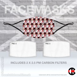 Blues and Royals Regimental Face Mask (Non Medical Use) - FREE POSTAGE Blues and Royals Regimental Face Mask (Non Medical Use) - FREE POSTAGE