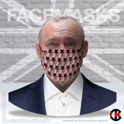 Blues and Royals Regimental Face Mask (Non Medical Use) - FREE POSTAGE Blues and Royals Regimental Face Mask (Non Medical Use) - FREE POSTAGE