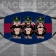 3 Wise Monkeys, Irish Guards, Regimental Face Mask (Non Medical Use) - FREE POSTAGE