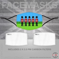 Pixel (Retro) Foot Guards, Regimental Face Mask (Non Medical Use) - FREE POSTAGE Pixel (Retro) Foot Guards, Regimental Face Mask (Non Medical Use) - FREE POSTAGE