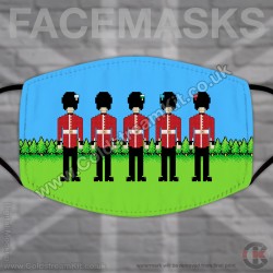 Pixel (Retro) Foot Guards, Regimental Face Mask (Non Medical Use) - FREE POSTAGE Pixel (Retro) Foot Guards, Regimental Face Mask (Non Medical Use) - FREE POSTAGE