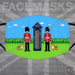 Pixel (Retro) Welsh Guards, Regimental Face Mask (Non Medical Use) - FREE POSTAGE Pixel (Retro) Welsh Guards, Regimental Face Mask (Non Medical Use) - FREE POSTAGE